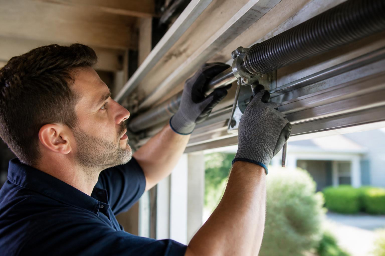 Spring Repair & Replacement — performed by Saluda Garage Door Repair in Greenville, SC